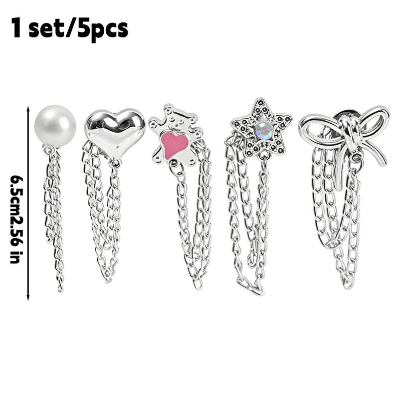 

10set Magnetic Clothing Clips Strong Hold Pinless Fasteners Multi-Purpose Magnetic Buttons for Cardigans Shawls Scarves Jewelry