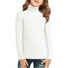 Children's Fashionable Casual Fleece Turtleneck Long-sleeved Top