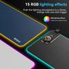 15W3 In 1 Wireless Charging Mouse Pad Custom Office Desk Pad Phantom Luminous Game Pad Rubber Mouse Pad Oversized