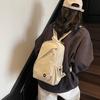 Schoolbag Breast Bag Going Out Small School Bag Women's Travel Small Women's Dual-purpose Shoulder Messenger Bag Backpack Lightweight Sports Backpack