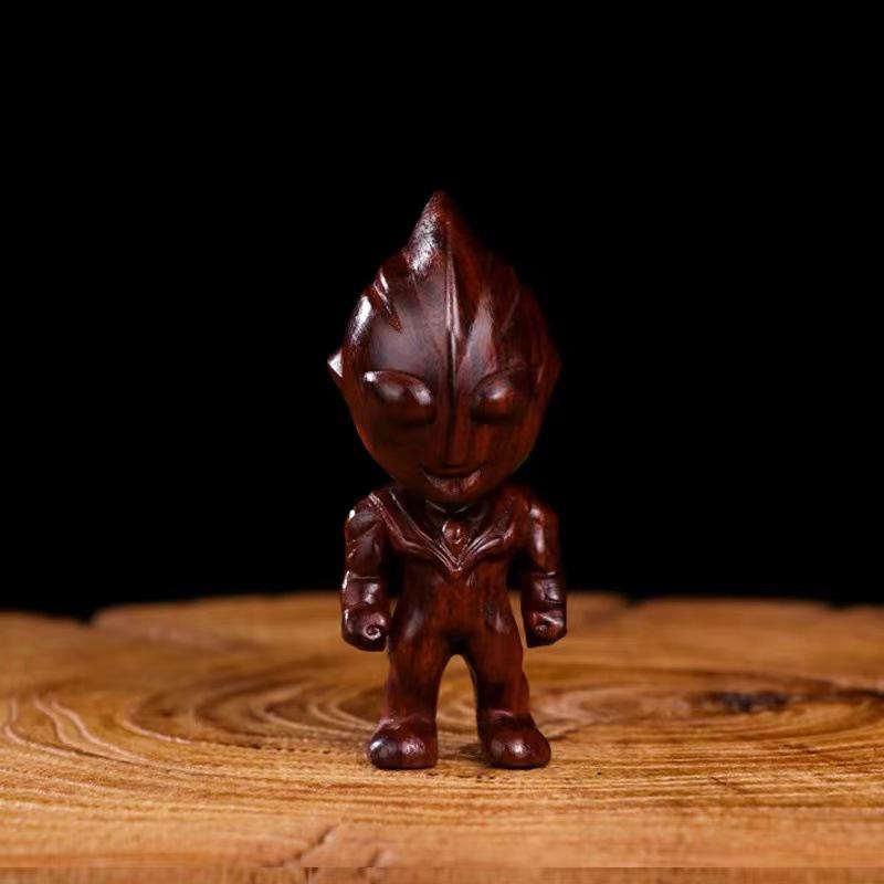Small-Leaf Red Sandalwood Pendant: Wealth-Attracting Pixiu, Gourd, Dragon, Tortoise Design