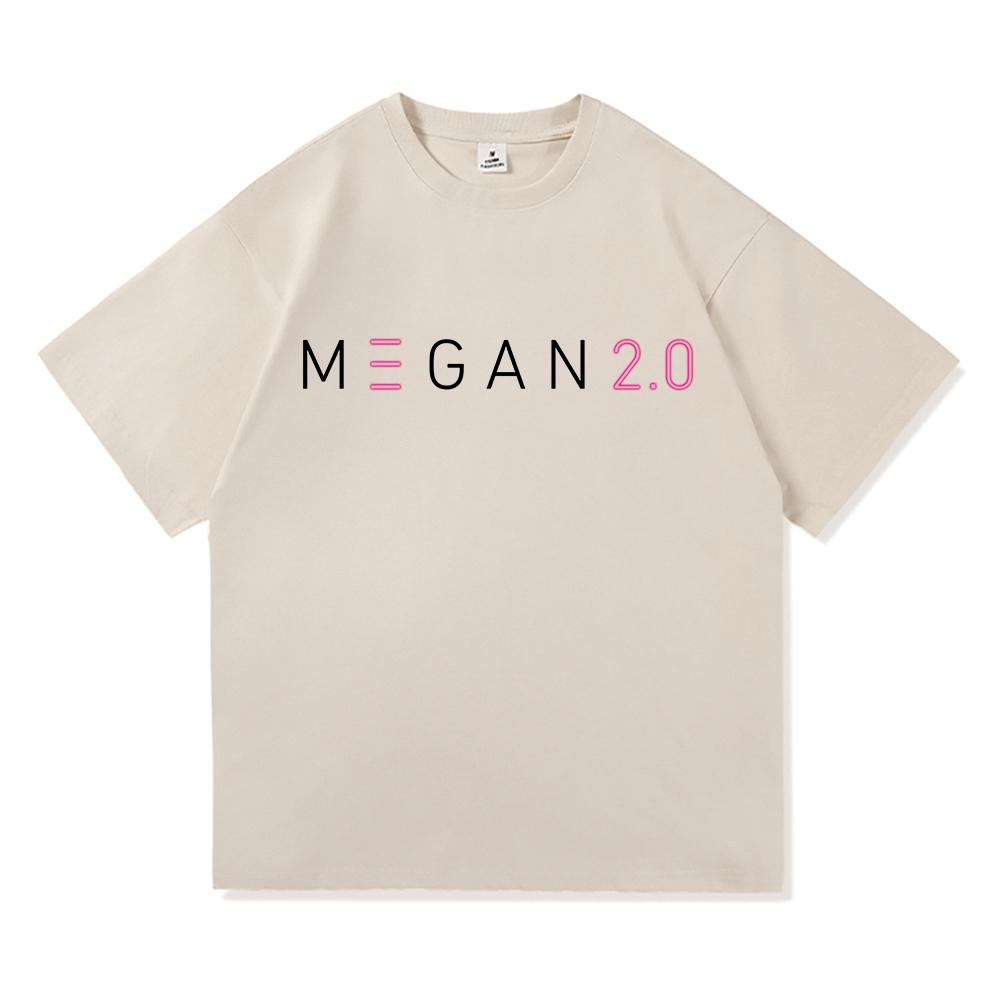 Horrorfilm M3GAN 2.0 T-Shirt 2025 Mode Halloween Retro Herren-/Damenbekleidung Vintage Harajuku Hochwertige Oberteile Baumwoll-T-Shirts