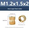 M1-M10 Knurled Brass Heat Insert Nut for Injection Molding