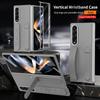 Slim Full-Body Protective Case With Wrist Strap Galaxy Z Fold 5 4 6 - Shockproof PC Cover Screen Film Integrated