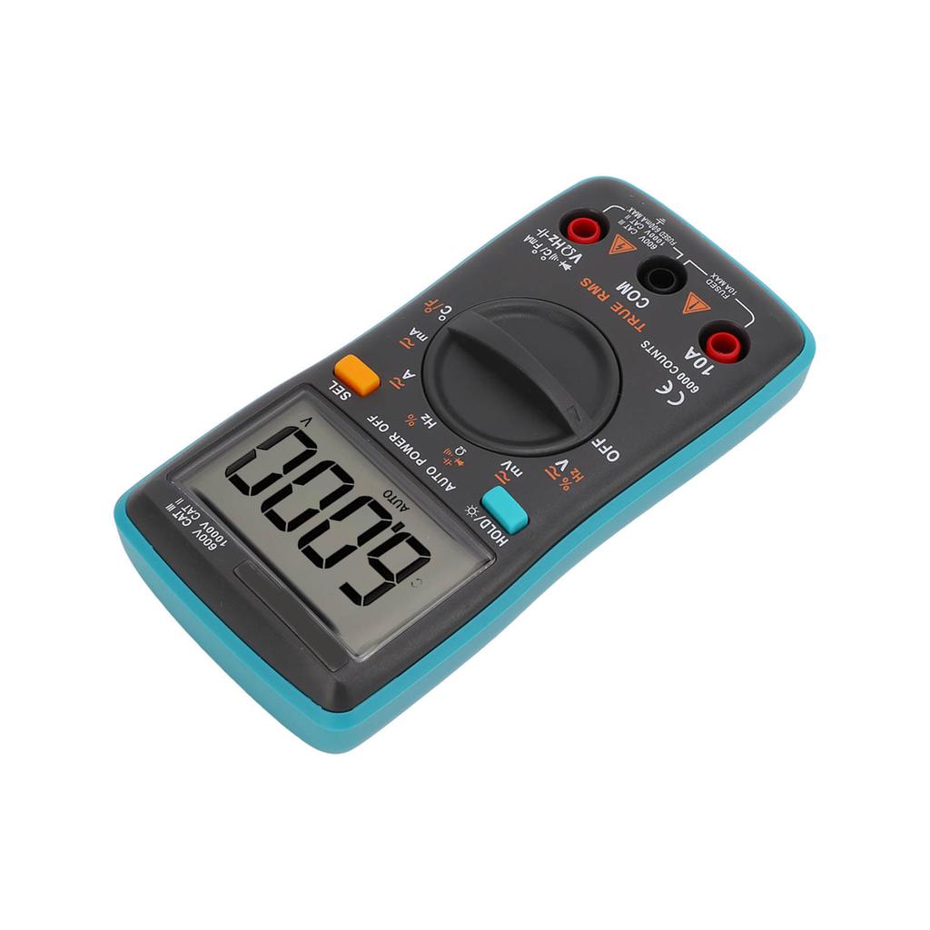 ZT102 6000 Digitales Multimeter Automatischer Messbereich Multimeter Tragbarer Spannungs-Strom-Tester für Elektrische Tests