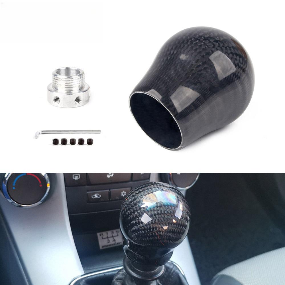 Carbon Fiber Gear Shift Knob for Cruze, Fuyidi, Baojun Yuedong, Carnival with Reverse Gear Lift