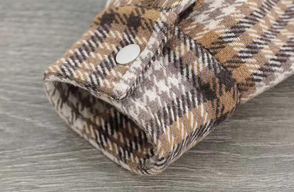 EASTEMPO Langarm Büro Locker Kariert Große Größen Damen Hemd, Herbst, Freizeit, Passform, Muster, (JP, Alphabet, 2XL, Schwarz)