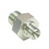 Connector - Hydraulic Coupling - Straight BB 1/4" - 1/8"