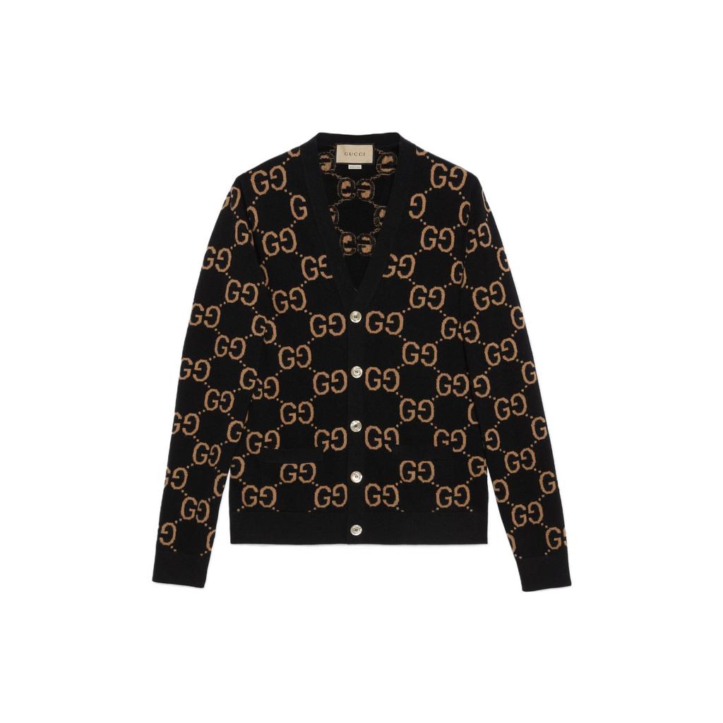GUCCI Gg Jacquard Button-Up Cardigan 694758-XKCC5-1440