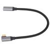 4K 100W PD 5A Right Angle Bend 90 Degree Gen 2 USB3.2 Type C Male to Female Extension Cord