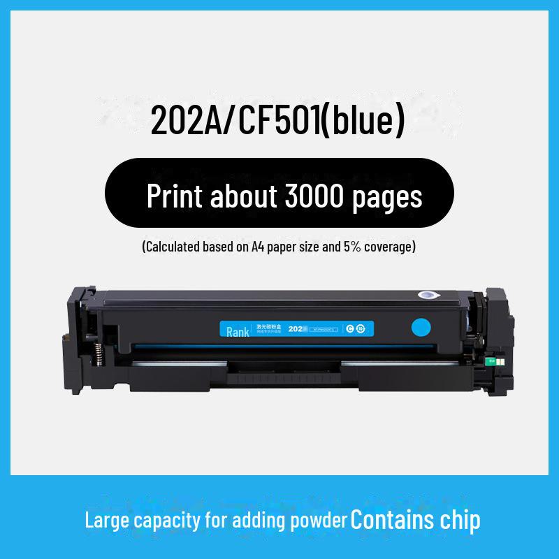 Gezhige Toner Cartridge for HP Models: M281fdw, M254dw, Cf500a, M254nw, M281fdn