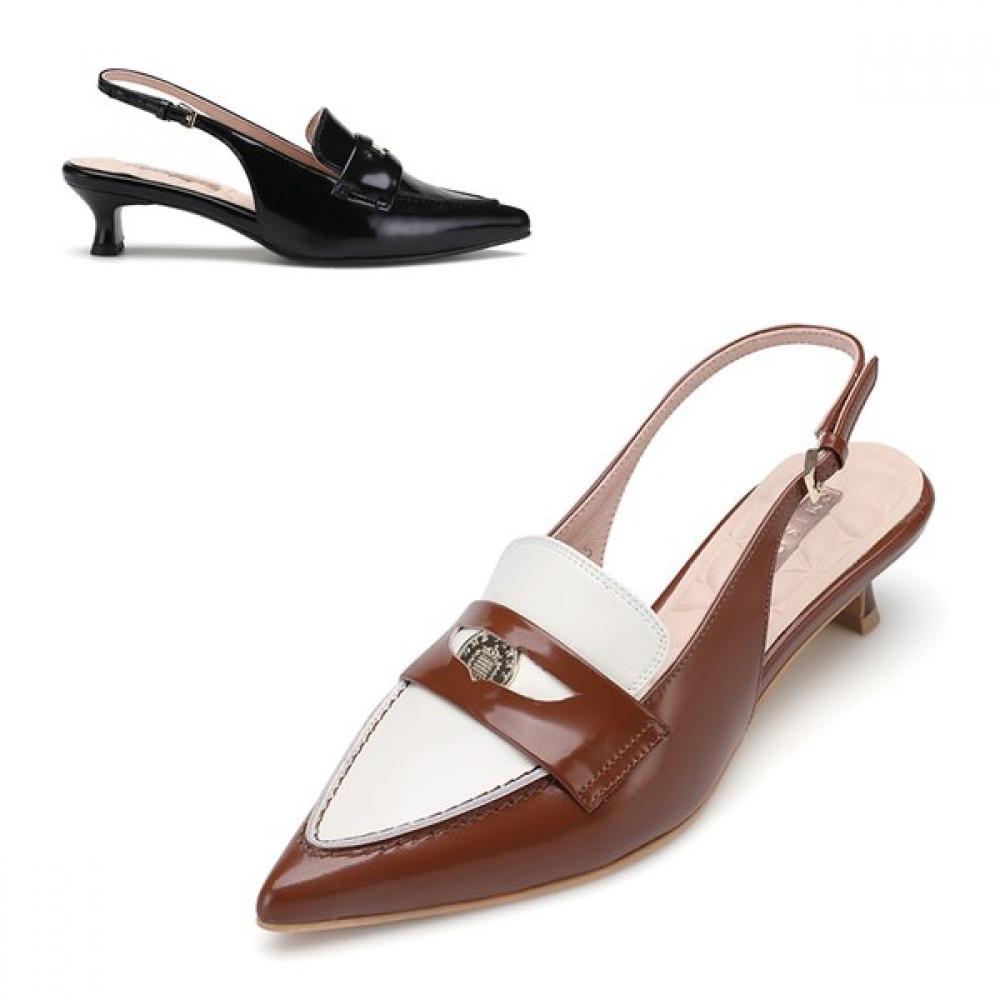 

Misope Women Slingback 4cm 012512004 2color Camel/225