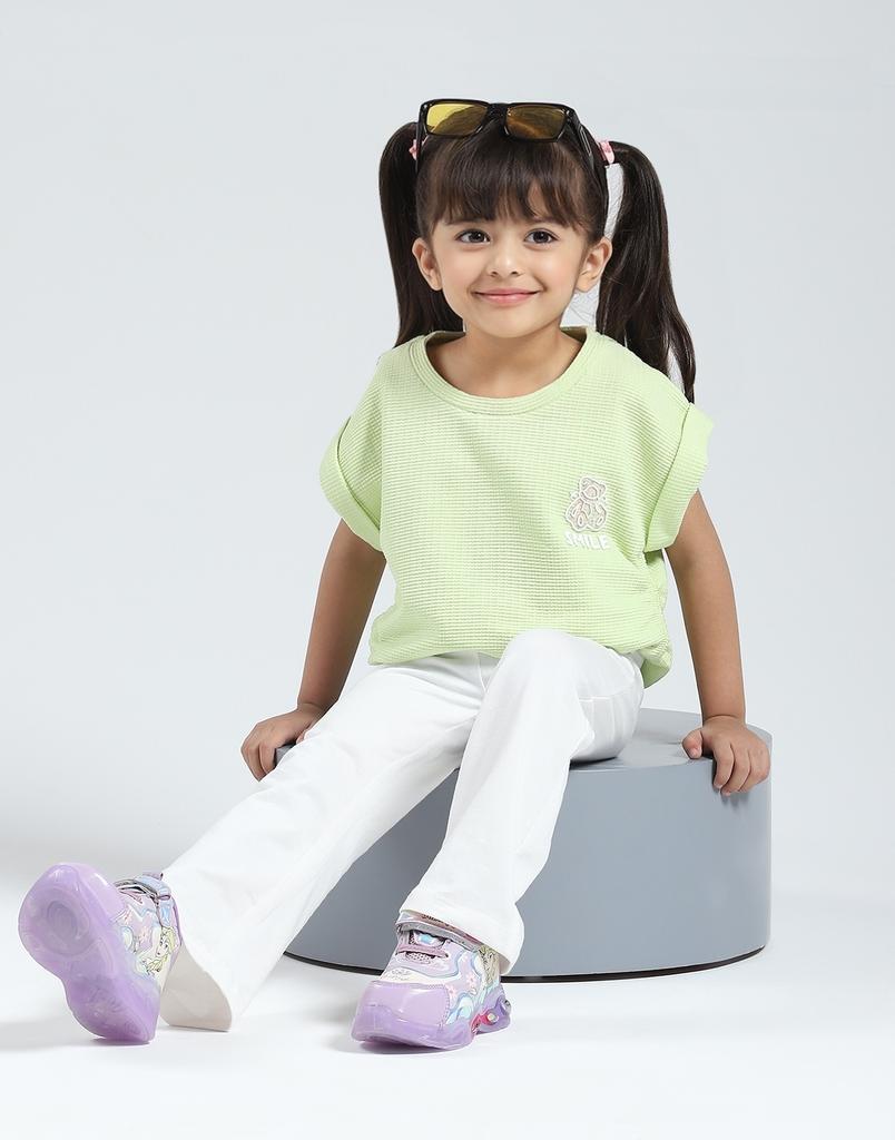 Monte Carlo Girls Regular Fit Summer Top