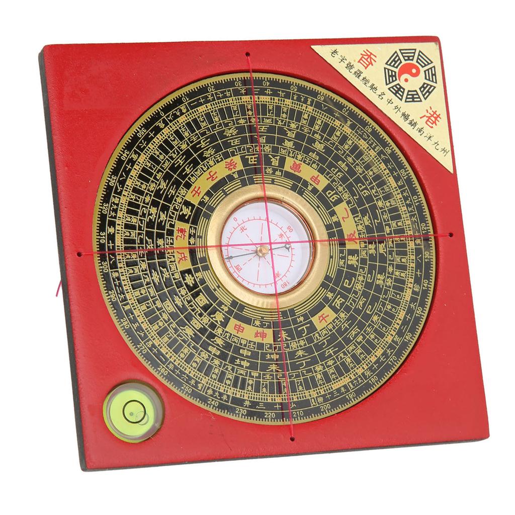 Chinese Feng Shui Luo Pan Durable Metal Plastic Survey Geomantic Omen Exorcise Evil Spirits Geomantic Omen Pan