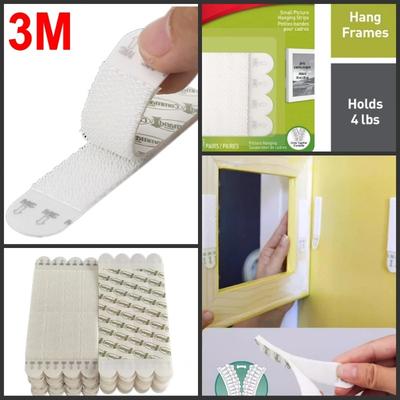 4/8/12 set Benzi mici originale 3M command pentru agățat tablouri fără deteriorare Agățătoare command pentru rame și tablouri pentru Decor