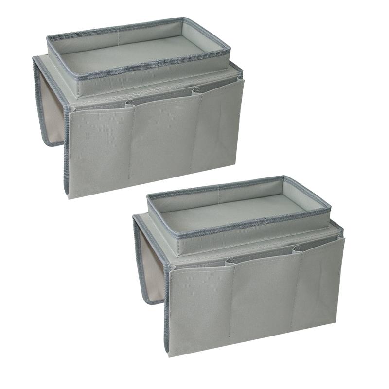 

2 шт. Органайзер на подлокотник дивана с 5 карманами, чехол-органайзер для кресла-дивана, держатель для пульта дистанционного управления, сумка для кресла-дивана для закусок, очков, журналов