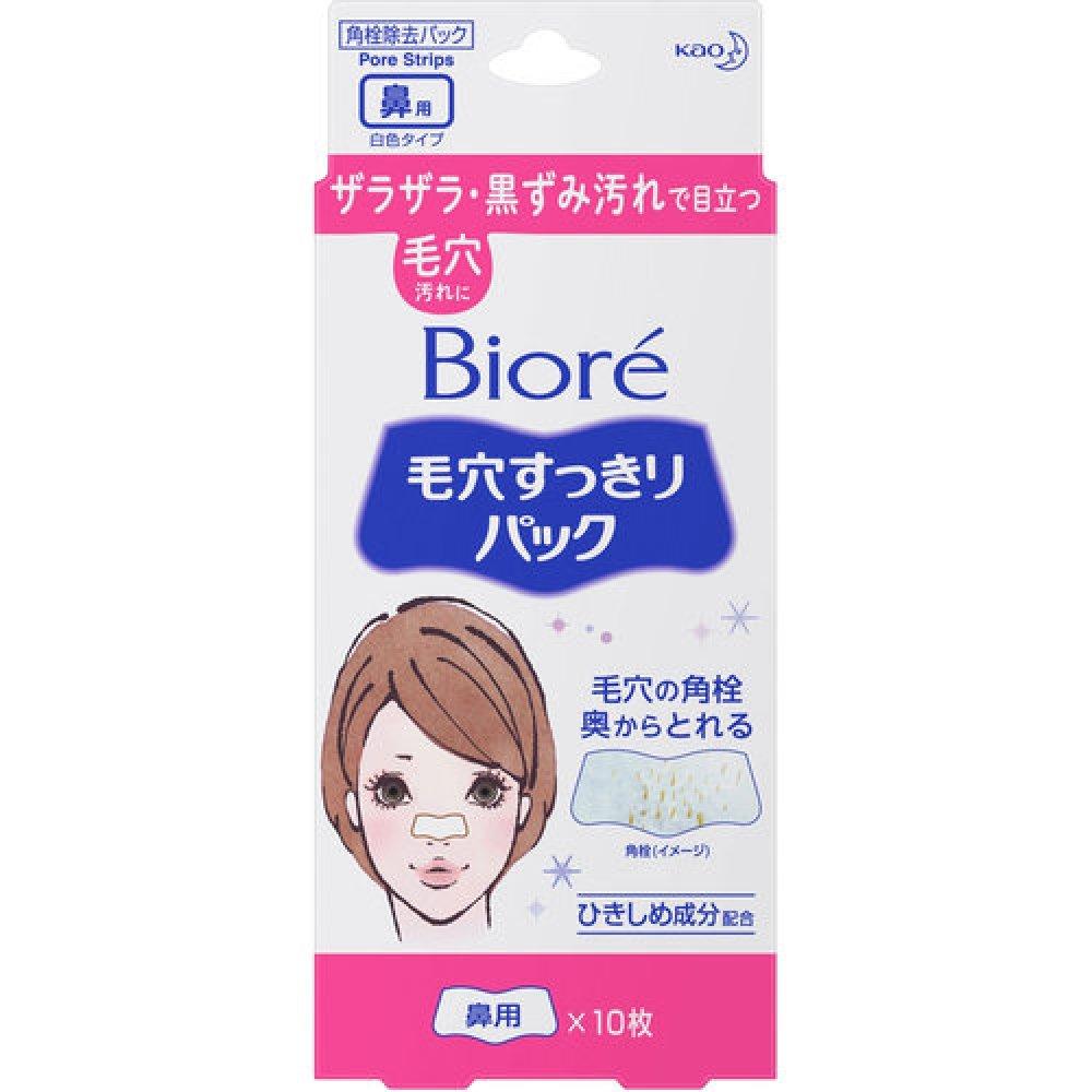 

Biore Pore Refreshing Nose Pack White Type 10 Sheet Nose Pack