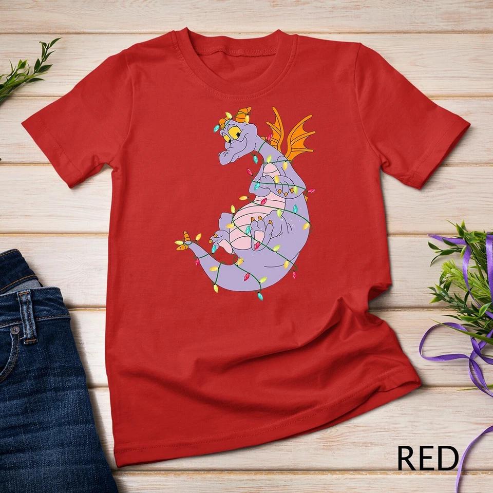 Funny Cute Figment Lights Christmas Lover Animals Lover Tee Unisex T-shirt 11 XL