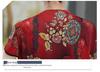 Sophisticated 60-Year-Old Women's Mulberry Silk Summer T-Shirt - Loose Fit, Short Sleeves, Tang Suit Style