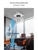 Modern High-Power Integrated Ceiling Fan with Gypsum Board Remote and Aluminum Clip-in Air Circulator