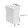 Functional Waste Bin with Lid Desktop Container Storage Home Garbage Container