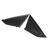 Rear View Mirror Triangle Plate Trim 9647011377 Door Mirror Corner Molding Cover Replacement for Citroen C4 2004 to