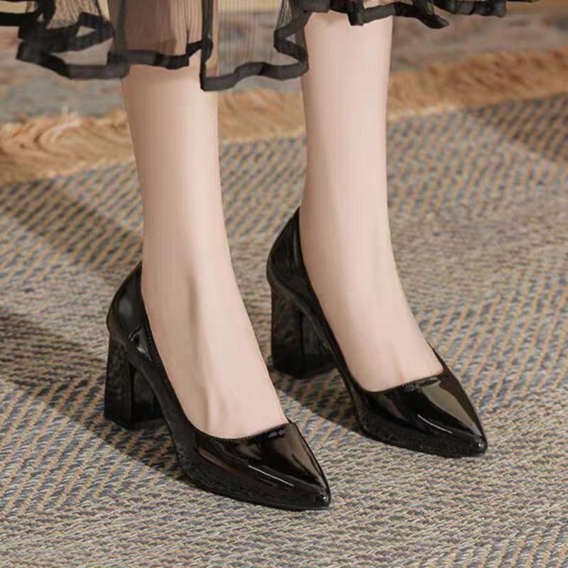 Fashion Elegant Women Pointed Toe Heeled Shoes Fashion New 2025 Summer Sandals Designer Dress Party Woman Luxury Brand Pumps Zapatillas