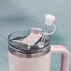 6pcs Silicone Spill Stopper For 30oz/40oz Tumblers Universal Anti-Splash Straw Cover For Tumblers Straw