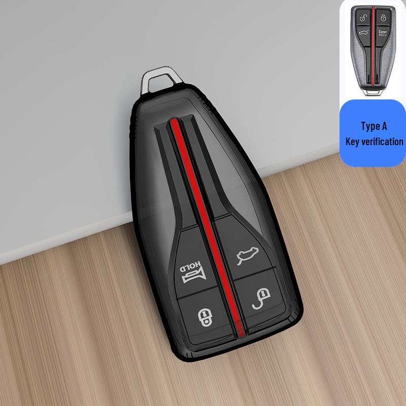 

Key Case for Hongqi HS5/HS7 - Transparent Shell and Bag for Men and Women (2022)