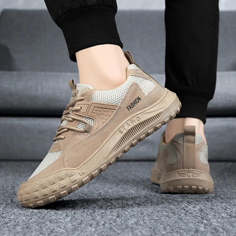 2025 Neue Abriebfeste Kletterschuhe Mode Dicke Sohle Sportschuh Sommer Netz Atmungsaktiv Rutschfest Sneaker Für Herren