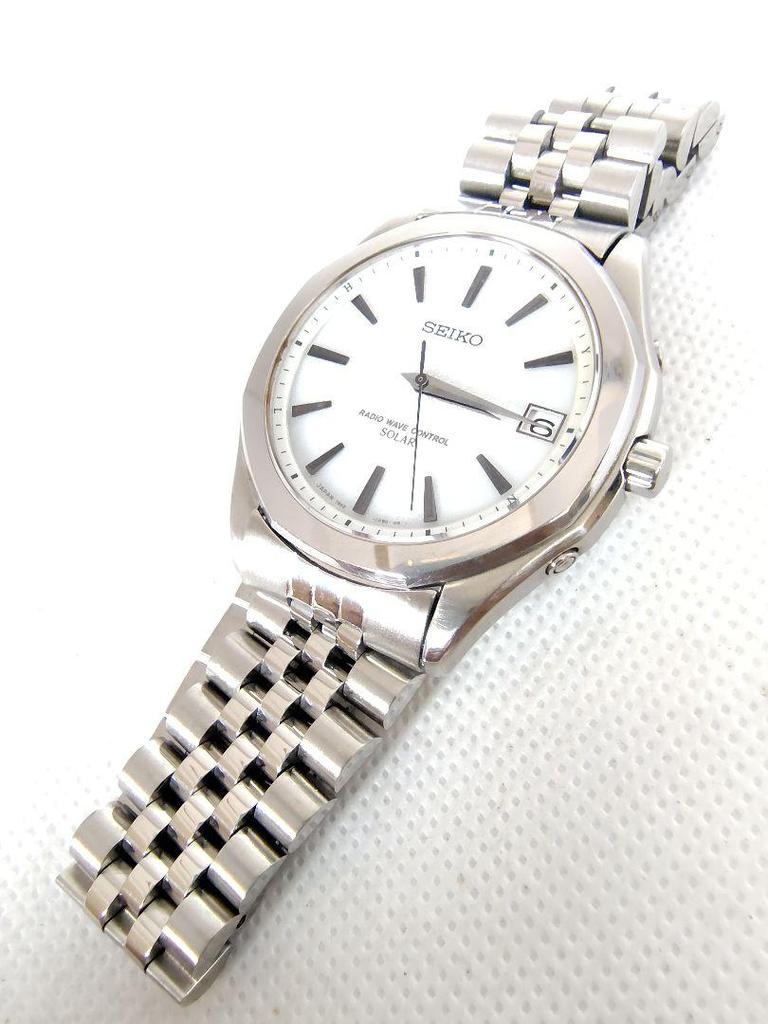 [USED] Radio-controlled solar watch, Seiko Dolce strap