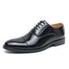Men's formal leather shoes Fashionable British style Outdoor leisure business party Office groomsman groom's wedding shoes