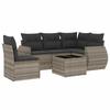 VidaXL Garden Lounge Set with Cushions 6 Pcs, Patio Sofas, Patio Furniture Set, Outdoor Furniture, Grey 3253719