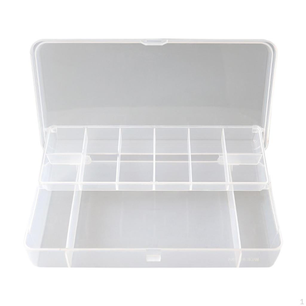 Fishing Gear Organizer Case with Dividers for Bait Storage And Outdoor Use