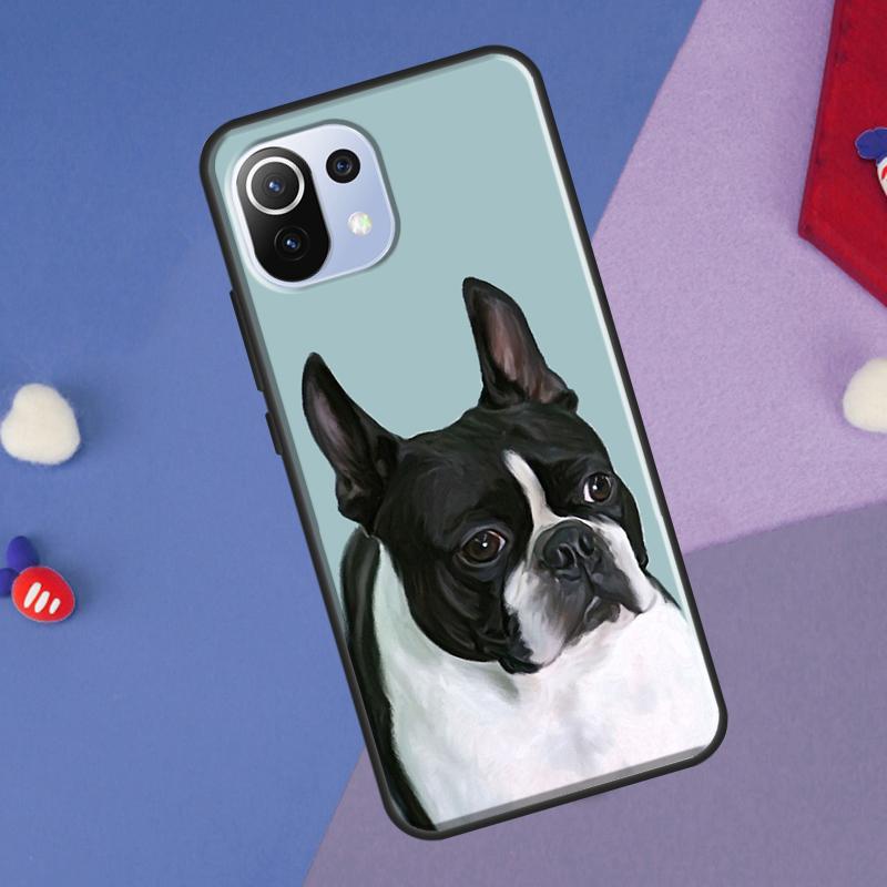 Boston Terrier Dog Cover For Xiaomi 13 14 Ultra 11T 12T 13T 14T Pro POCO X7 Pro X3 X5 F3 F5 F6 M6 X6 Pro Case