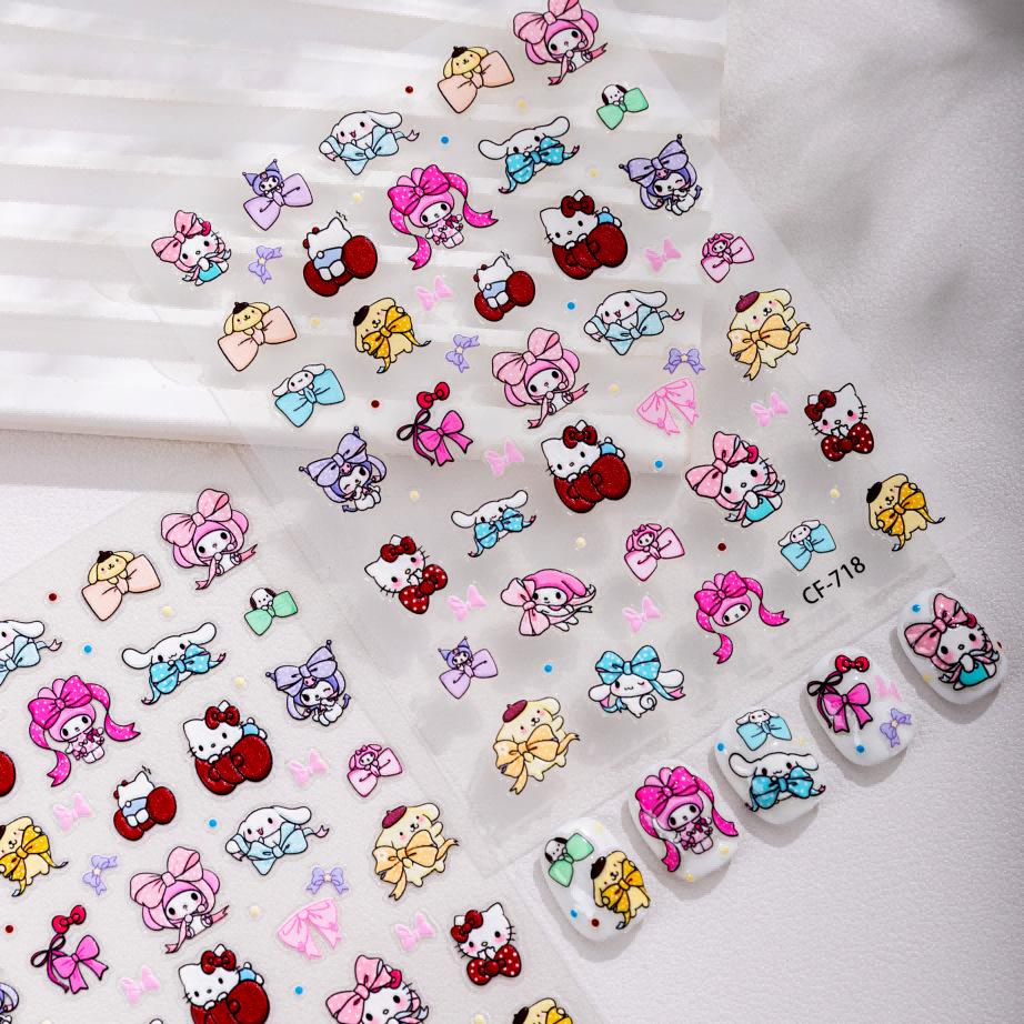 Cyansea 3D Sanrio Cartoon Stickers for Journals, Phones, and Tablets CF-718