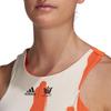 Tebe Magugu Tennis New York Tank Top MLQ28 Ecru Orange L [Adidas] Y-Back Women's Tint/Impact (HT4235)