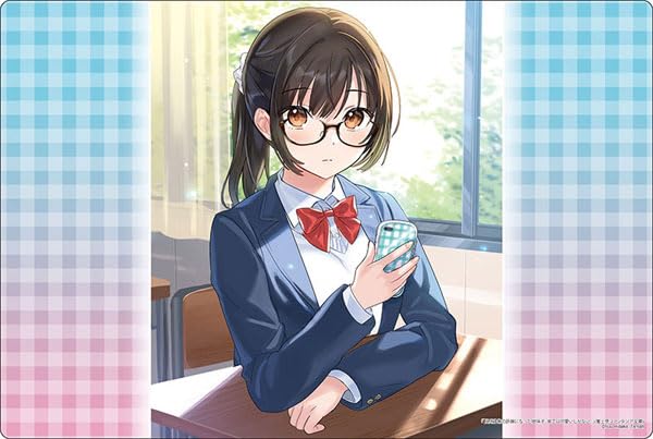 Bushiroad Rubber Mat Collection V2 Fujimi Fantasia Bunko The Plain Girl Who Became My Fiancee Is Just Cute At School Vol.1386 [Good News] Home.