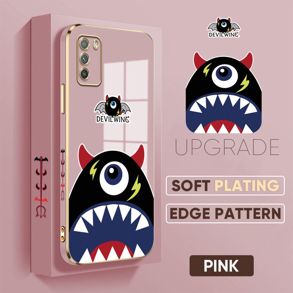 Colorful Printing Patterns Square Edge Pattern Casing Plated Phone Shell Luxury Plating Soft Phone Case for Huawei Honor Xiaomi Redmi