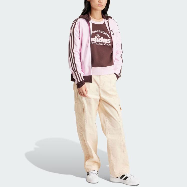 Adidas Originals Beckenbauer Track Top Women Jacket Pink IR6088