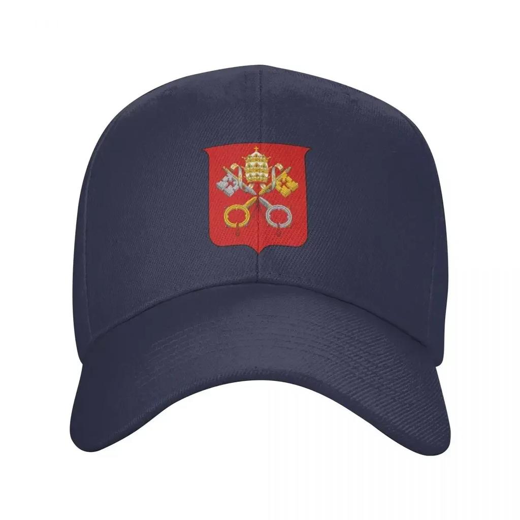Fashion Coats Of Arms Of The Holy See And Vatican City Trucker Hat Women Men Personalized Adjustable Unisex Baseball Cap Summer