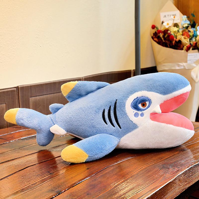 Shark Plush Toy With Pp Cotton Filling For Kids And Teens Gift