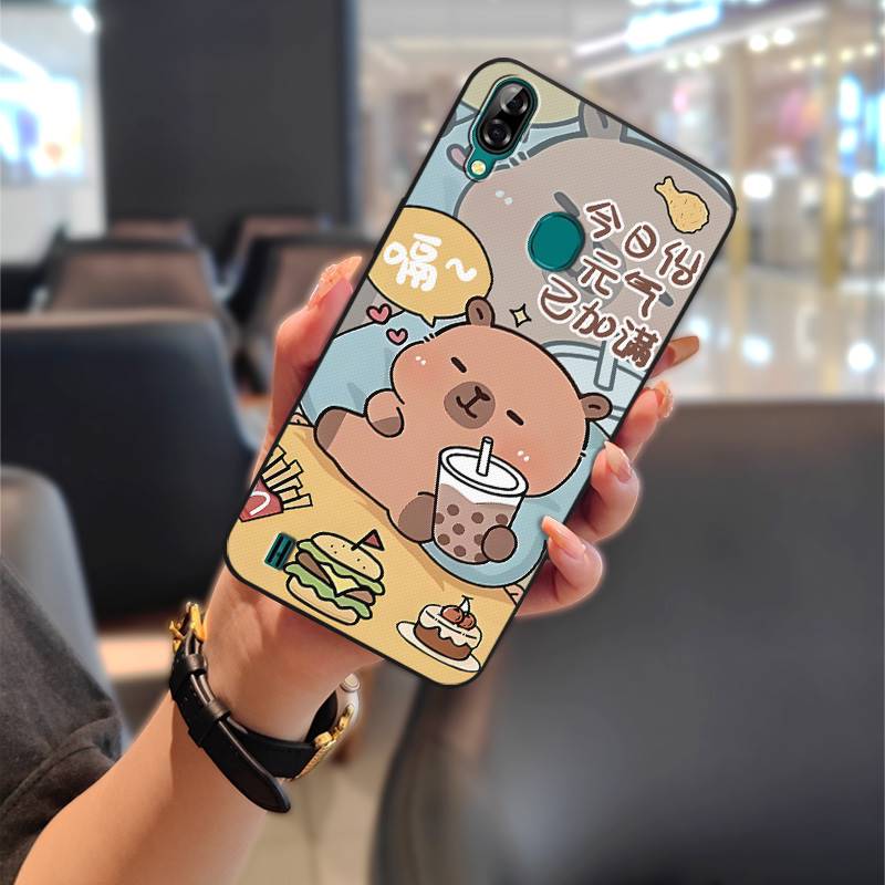 Soft case Anti-dust Phone Case For Blackview A60 Pro Protective Couple TPU Graffiti Back Cover Cute Fashion Design