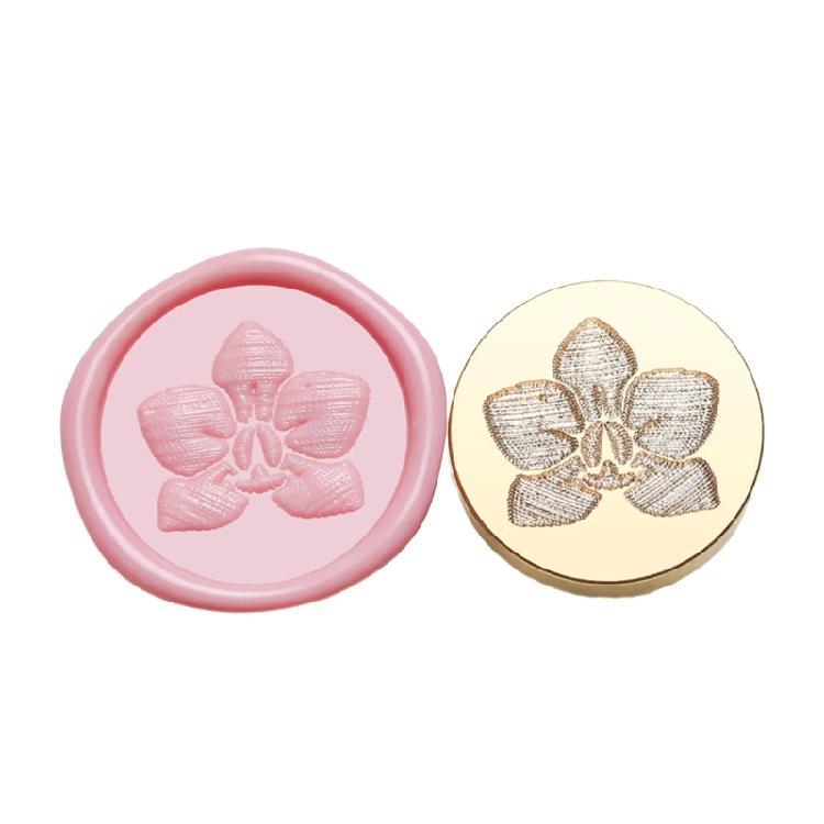 Emboss Wax Seal Stamp Head Removable Sealing Brass Stamp Head for Gift Envelope Invitations Greeting Card Decorations