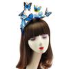 Čelenka 3D Butterfly Butterfly Fascinator Klobouk Tea Party Hat Butterfly Headpiece Butterfly HairBand Butterfly Hair Hoop