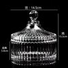 Glass Canister with Lid Airtight Candy Jar Sugar Bowl for Kitchen Counter Dining Table Pantry Storage Decorative Snack Dispenser