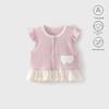 Baby Girl Breathable Vest: Spring/Autumn, 6-12 Months, Thin Style with Belly Protection
