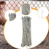 100 Chain Link Fence Ties for Securing Slats in Garden