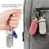 Bling Pill Container Portable Pill Bottle Case Waterproof Travel Medicine Box Crystal Mini Pill Holder Storage With Keychain