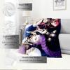 K-POP Anime Girls Group  Four Seasons Soft Warm Blanket  All-Season Thick Knit Polyester Bedspread for Bed, Camping, Travel  Perfect Gift